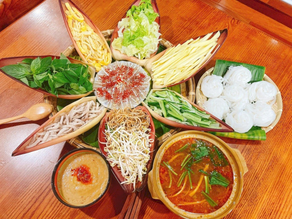 Món lẩu thả Phan Thiết 